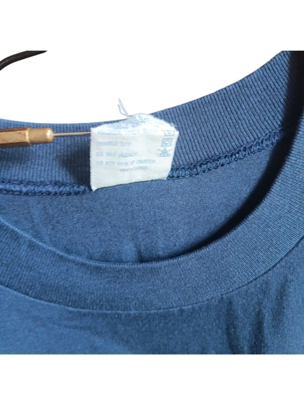 Small Vintage T-shirt Single Stitch Hawaii Rainbow Palm HEF-T USA 1980s Sufer - Picture 5 of 6